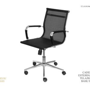 Cadeira Esteirinha BX - Tela/Base/Rodízios