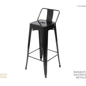 Banqueta Tolix Alta/Encosto