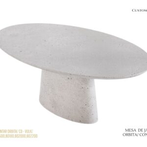 Mesa de Jantar Orbita em Concreto