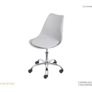 Cadeira Joly com Almofada de Assento em PU - Cores