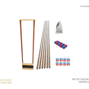 Kit - Tacos/Bolas/Suporte de Parede -1