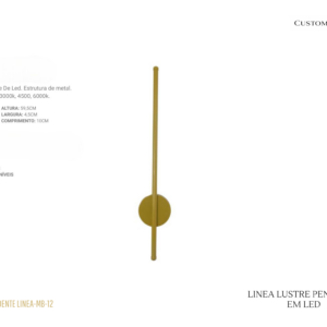 Arandela Linea - Led