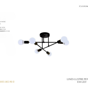 Pendente Lines - Led
