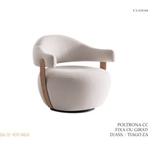 Poltrona Cogu Giratória
