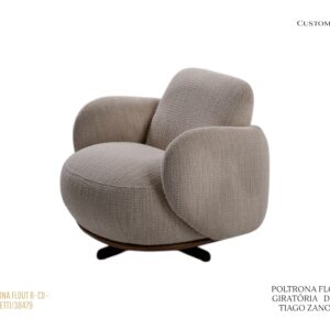 Poltrona Flout Baixa Giratória