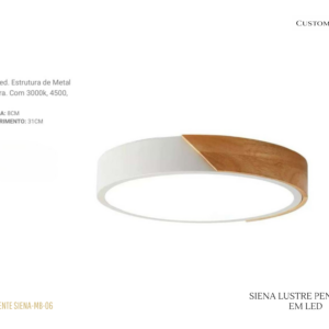 Luminária Siena - Led