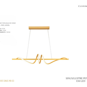 Pendente Sinus - Led