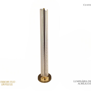Luminária de Chão - Acrílico / LED