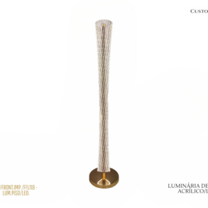 Luminária de Chão - Acrílico / LED