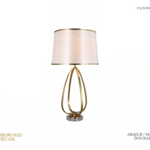 Abajur - Metal Dourado