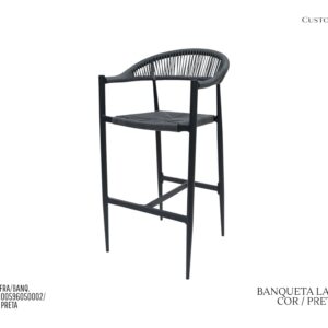 Banqueta Laguna - Preta