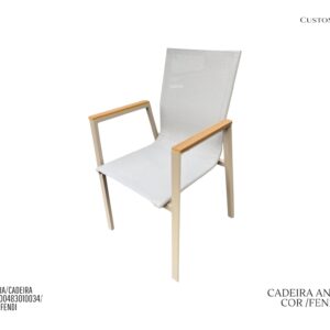 Cadeira Angra - Fendi / EMPILHÁVEL