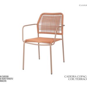 Cadeira Copacabana - Terracota