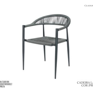 Cadeira Laguna - Preta