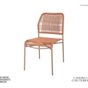 Cadeira Leme - Terracota