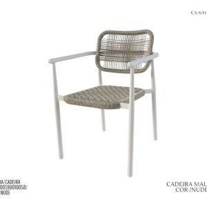 Cadeira Malibu - Nude