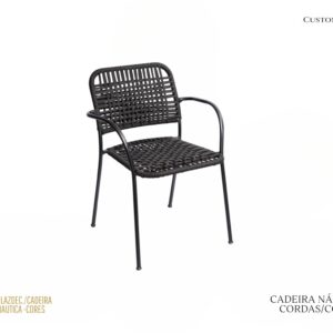 Cadeira Náutica - Corda Náutica/Cores/Metal