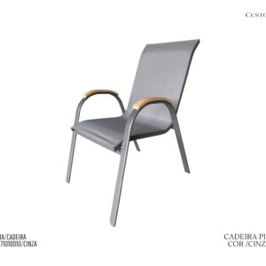 Cadeira Pipa - Cinza