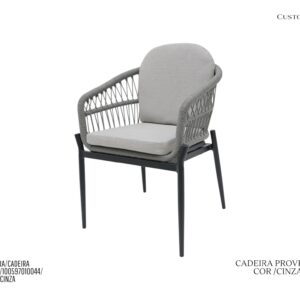 Cadeira Provence - Cinza