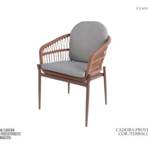 Cadeira Provence - Terracota