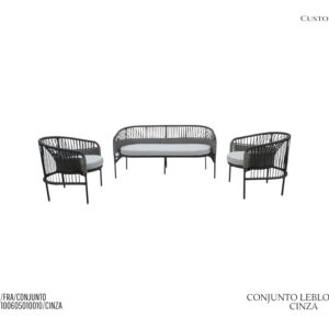 Conjunto Leblon - Cinza