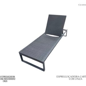 Espreguiçadeira Catagena - Cinza