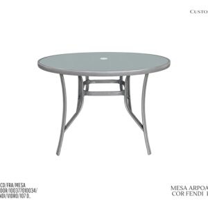 Mesa Arpoador - Cinza