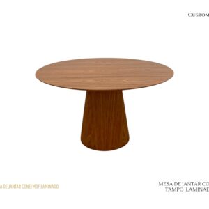 Mesa de Jantar Cone - Madeira Laminada
