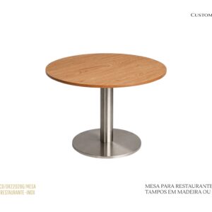 Mesa Bar - Base de Inox