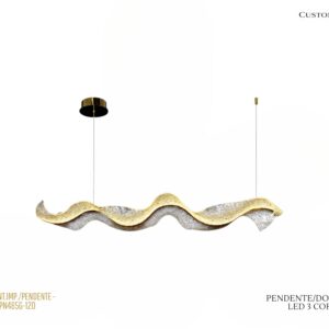Pendente Orgânico / LED 3 Cores