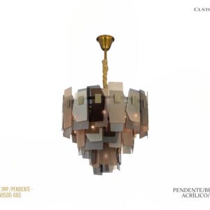 Pendente/Lustre de LED - Bronze (G)