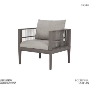 Poltrona Maui - Cinza