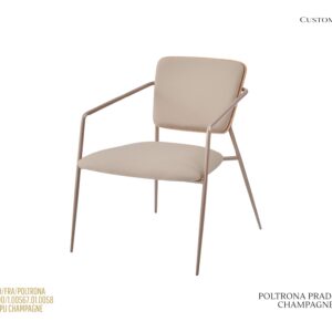 Poltrona Prado - Champagne
