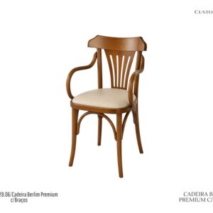 Cadeira Berlim Premium c/Braços