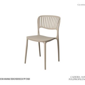 Cadeira Havana Fendi - Polipropileno / Empilhável