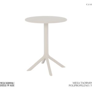Mesa Taormina Nude / Polipropileno