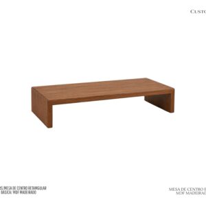 Mesa de Centro Básica - Madeirado MDF ( PADRÕES )